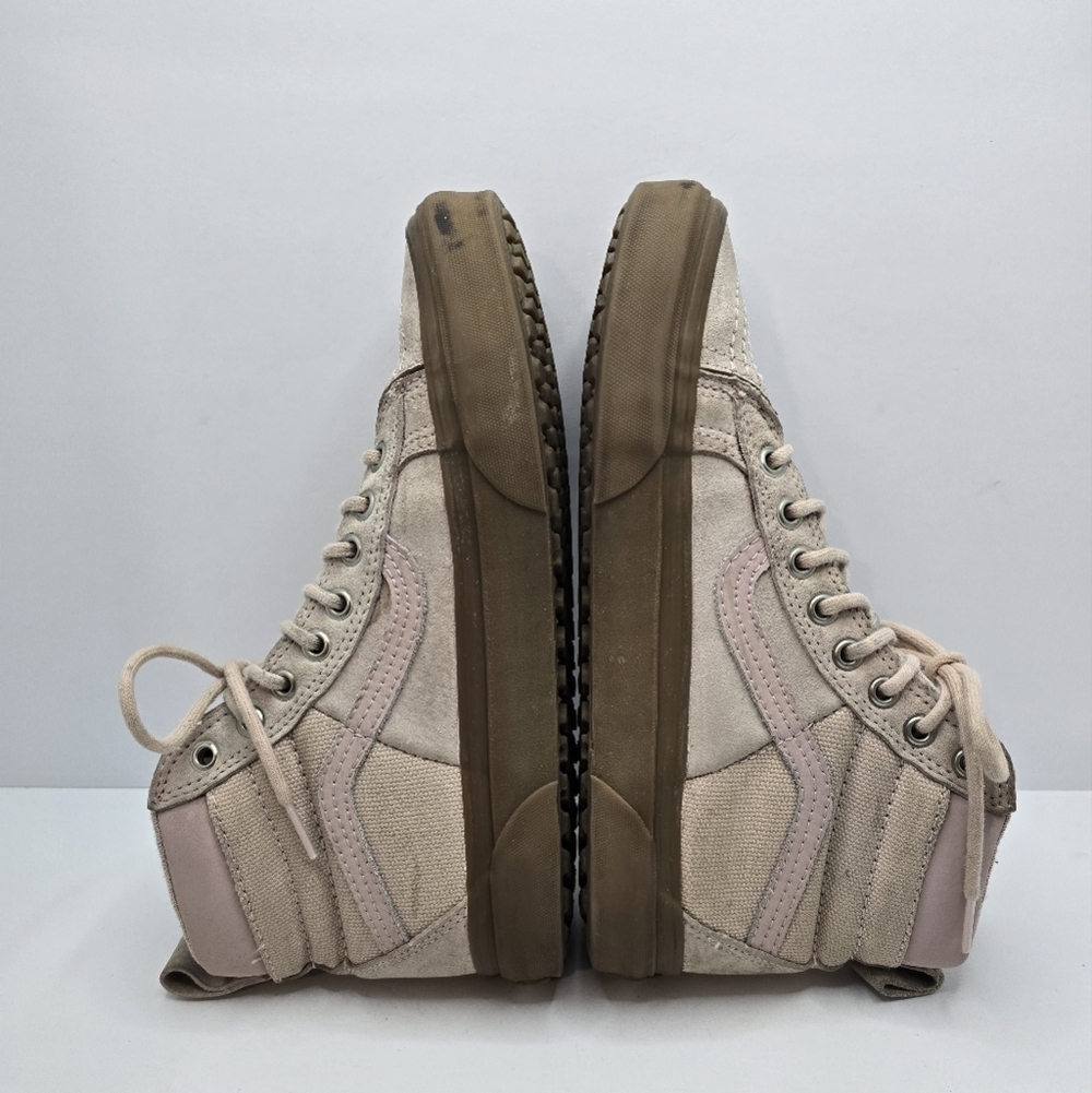 Vans | SK8-HI MTE pastel pink outdoor sporty gumsole sneakers | WMS 8 - Picture 13 of 15